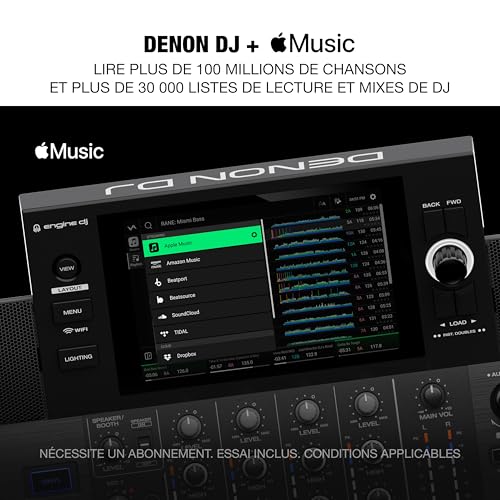 Thumbnail 7 de Denon DJ SC LIVE 4: Contrôleur DJ autonome avec écran tactile et son intégré
