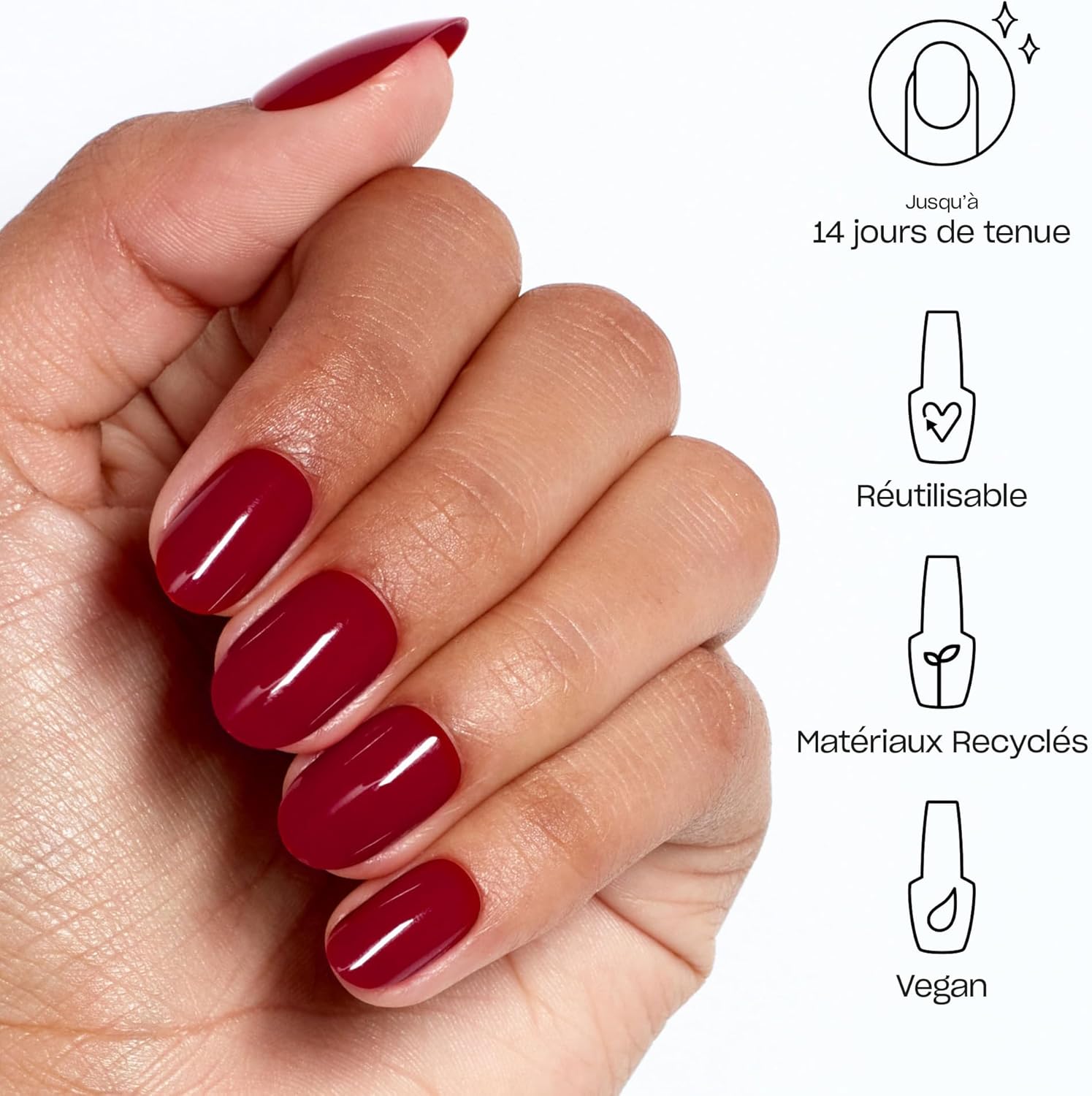 Thumbnail 2 de OPI xPRESS/ON faux ongles effet gel, tenue jusqu’à 14 jours – Kit de 30 press-on