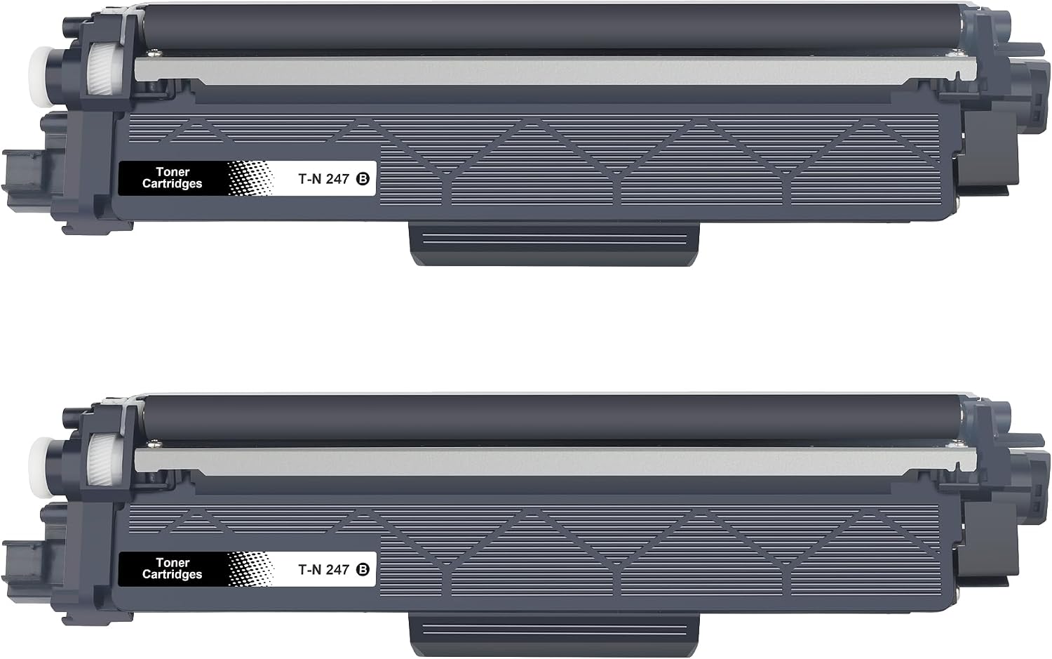 Detalle de Jhaan Value Pack Toner TN247/TN-243CMYK compatible Brother (2 cartouches noires) pour DCP-L3550CDW et MFC-L3750CDW