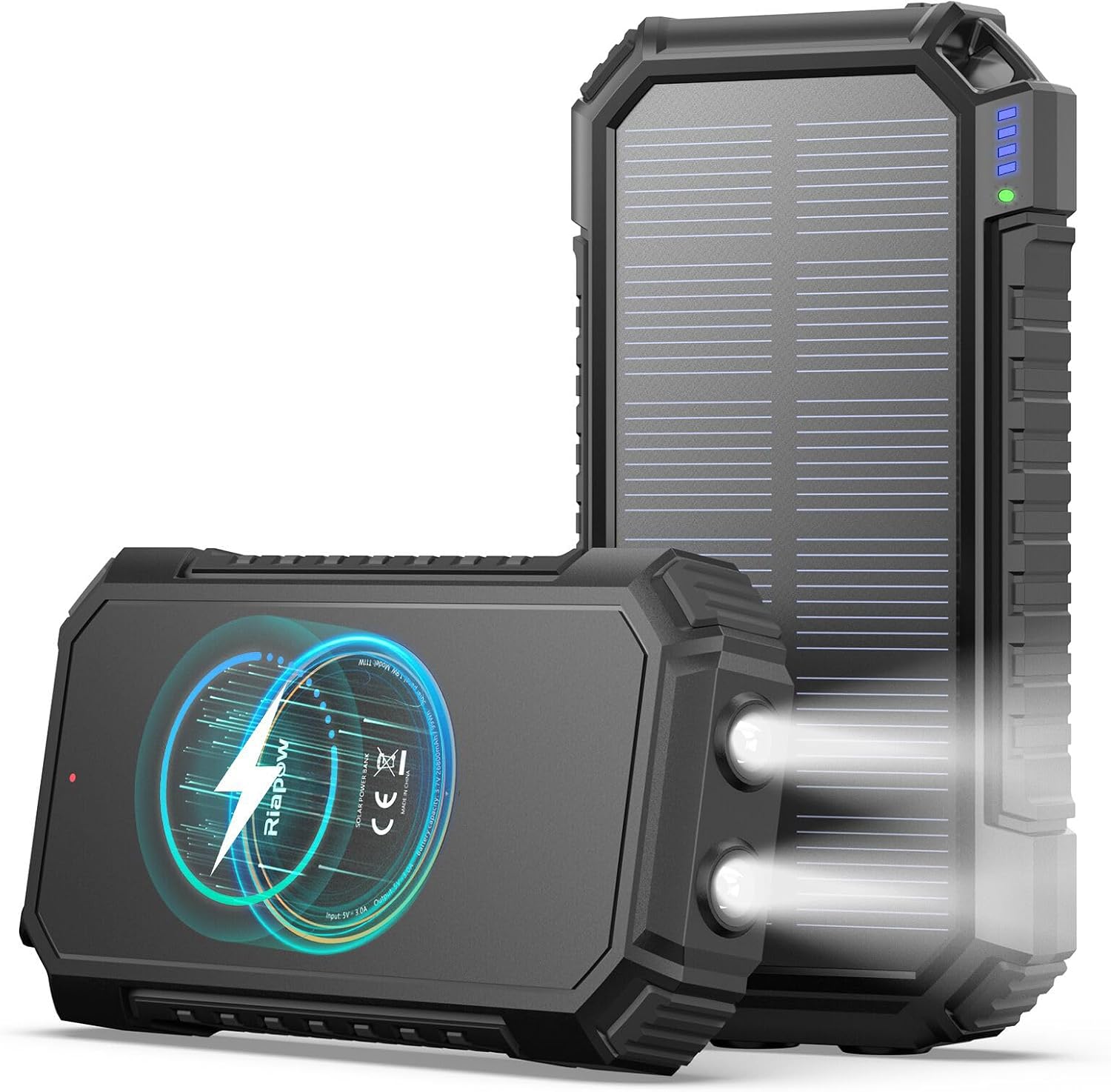Detalle de ADDTop Solar Power Bank 26800mAh Kabellos