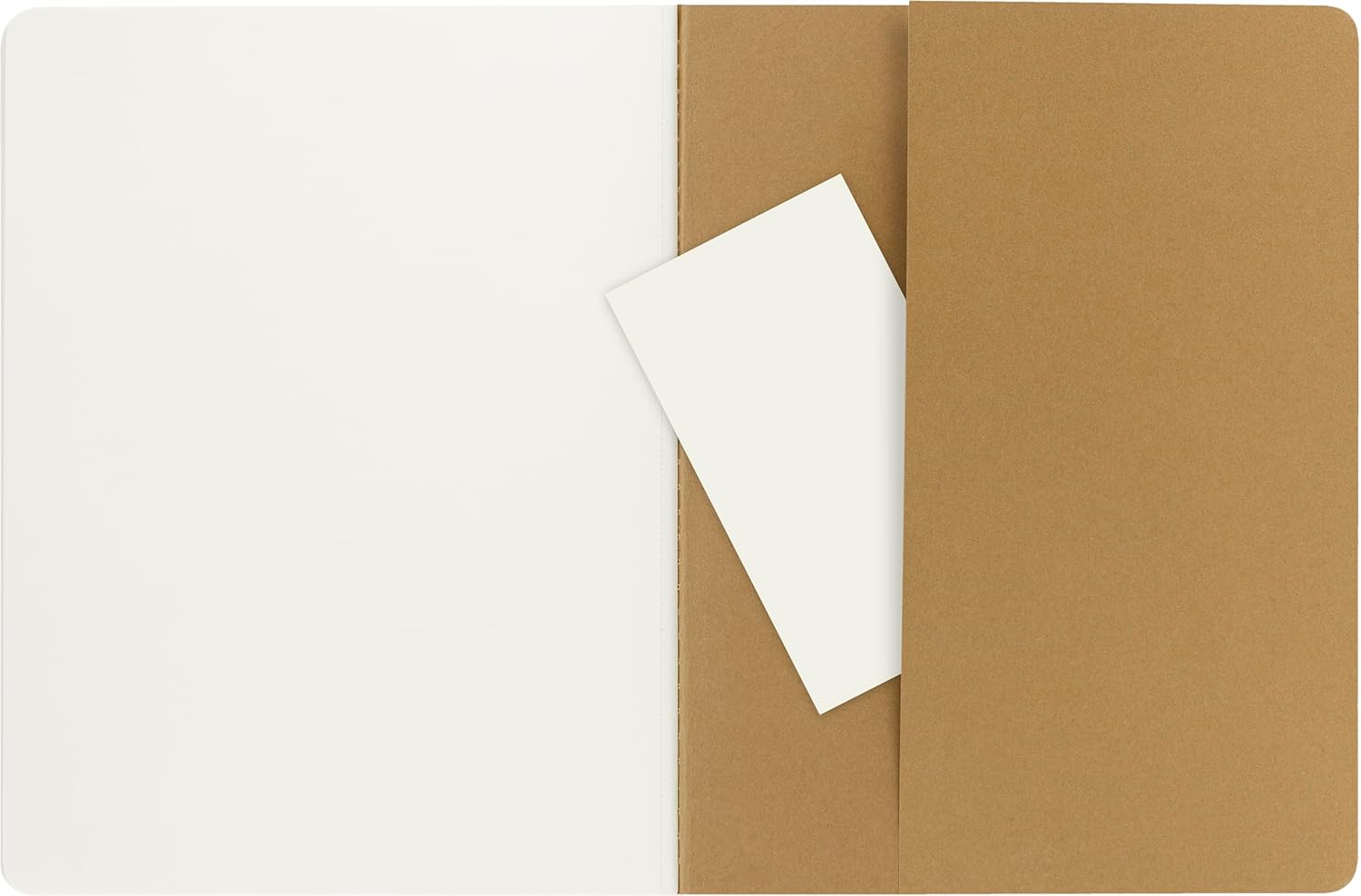 Detalle de Moleskine Cahier Journal Set 3 Quaderni Extra Large 19 x 25 cm – Marrone Avana
