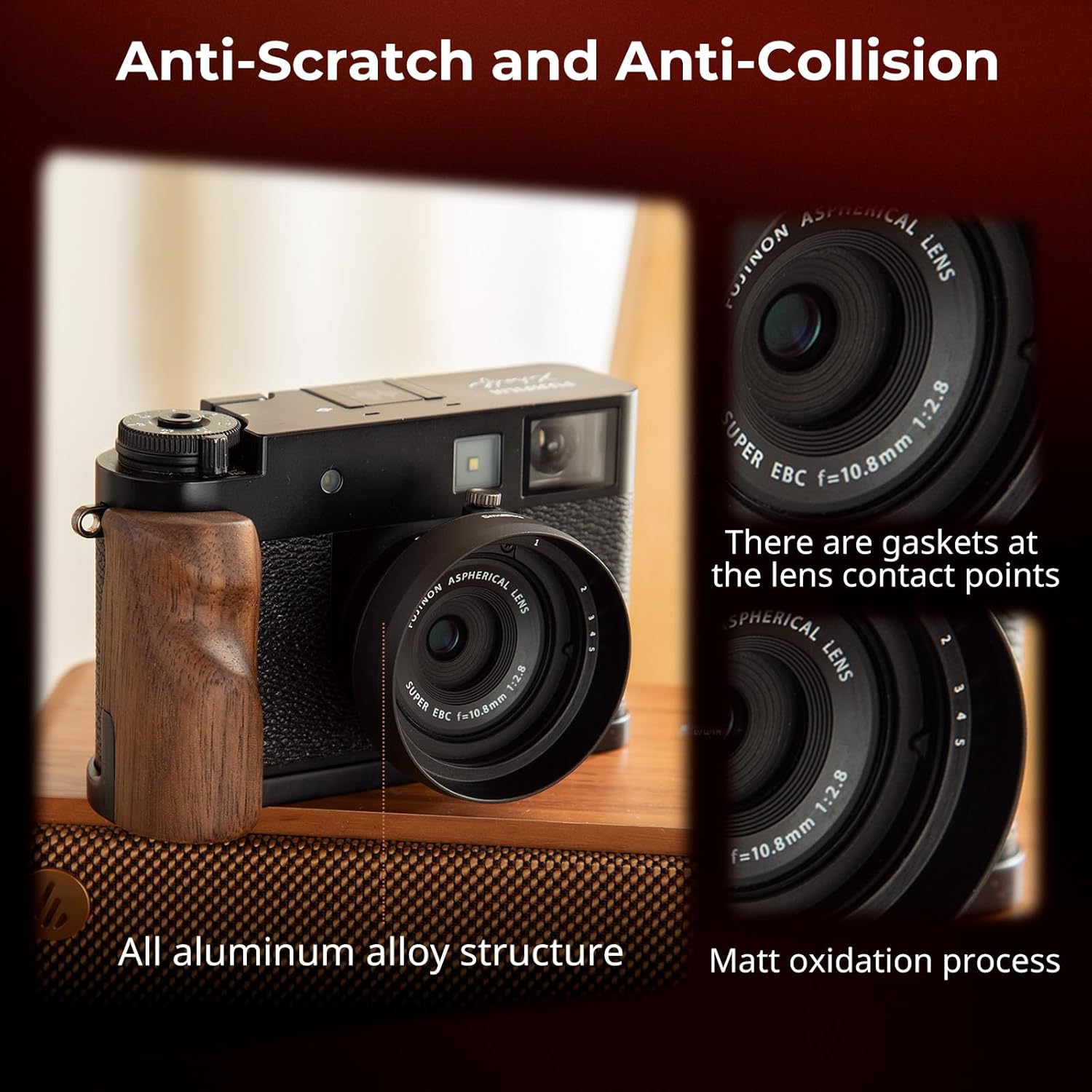 Thumbnail 3 de SMALLRIG Gegenlichtblende Fujifilm X Half