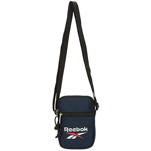 Detalle 2 de Reebok Boston Bandolera Pequeña Azul 12×17×2,5 cm