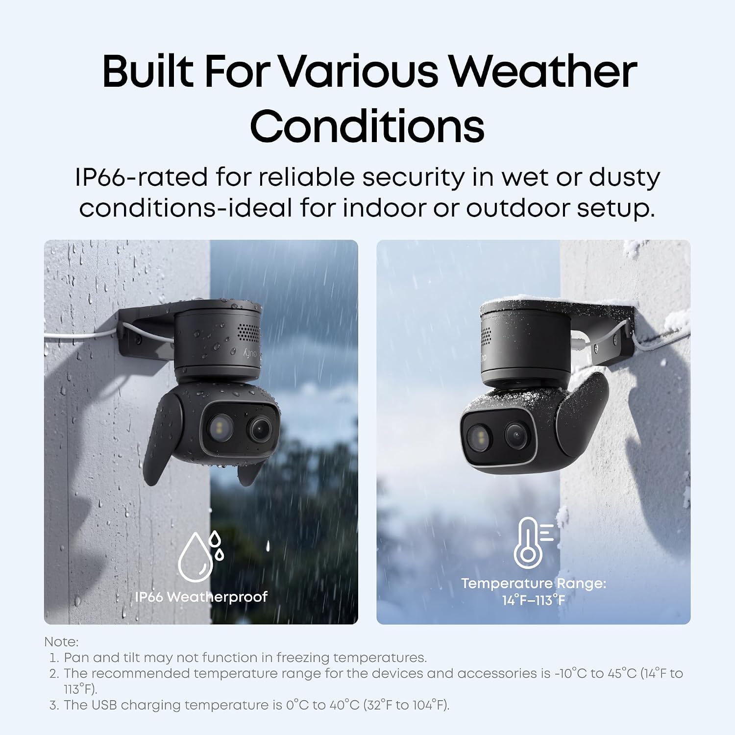 Thumbnail 5 de eufy Security C31 T817L Indoor/Outdoor Camera 2-Pack, IP66, Color Night Vision