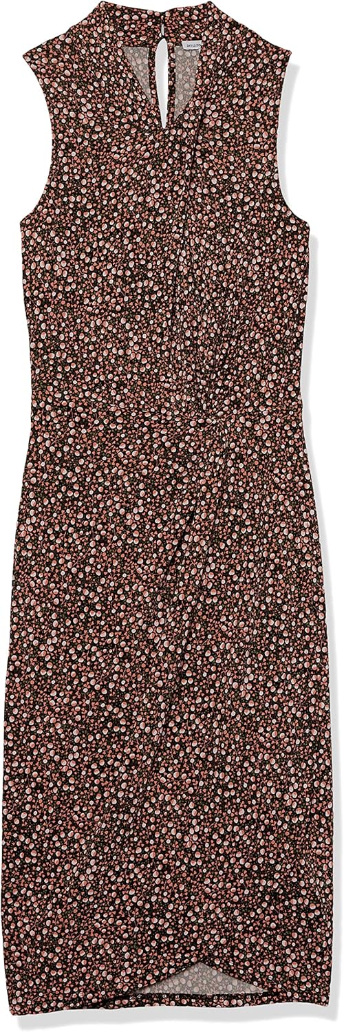 Thumbnail 5 de Amazon Essentials Damen ärmelloses Wickelkleid mit Crossover-Twistausschnitt