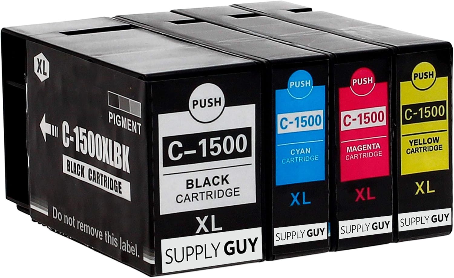 Supply Guy 4 cartouches d’encre compatibles Canon PGI-1500XL pour Canon MAXIFY MB2000 à MB2755