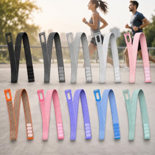 Thumbnail 7 de Zspoly Klettverschluss Arm-/Fußgelenkband kompatibel mit Google Fitbit Air – verstellbares Nylon-Bizeps-/Knöchelband