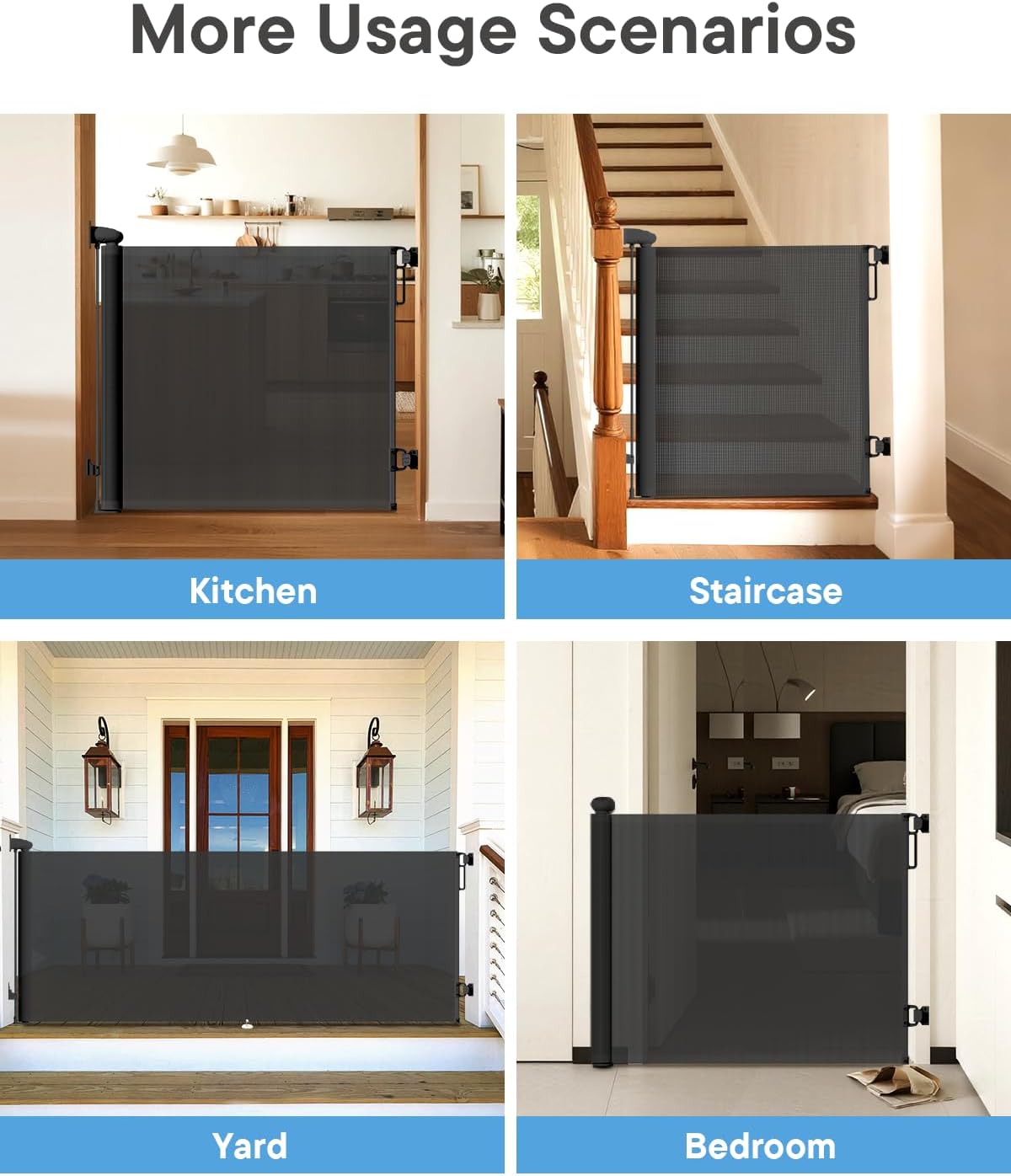 Thumbnail 6 de BBsecure Retractable Baby Gate 55-Inch Width