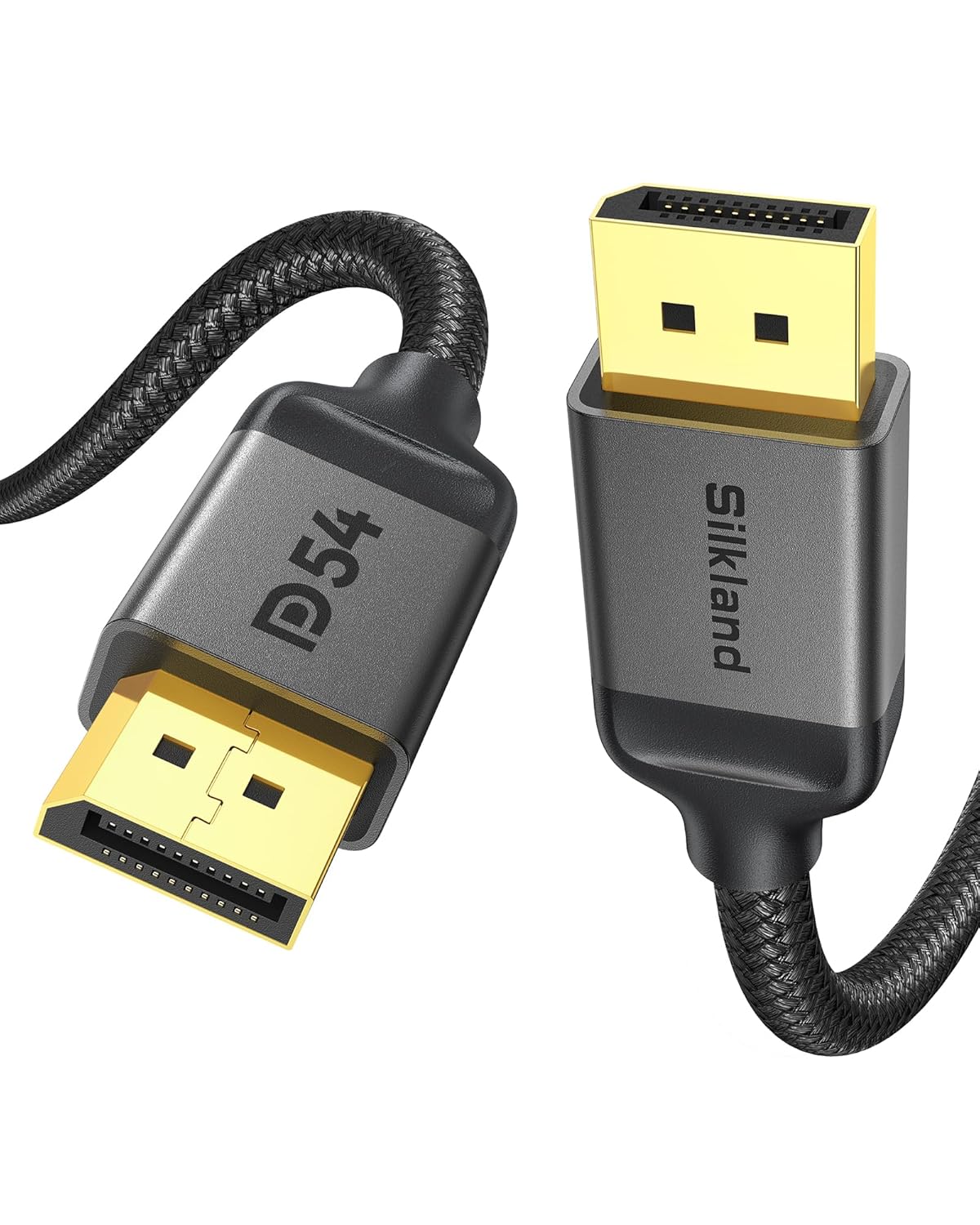 Detalle de Silkland Displayport-Kabel 2.1 7.5M – 4K/8K Überragende Bandbreite für Gaming & Profi-Anwendungen