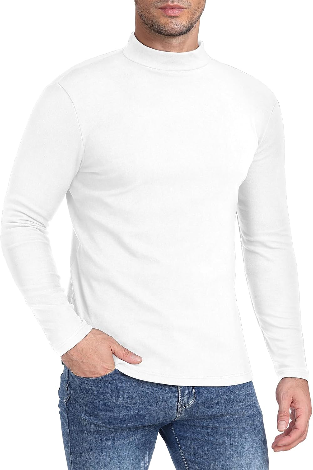 Detalle de MLANM Mock Turtleneck Jumper