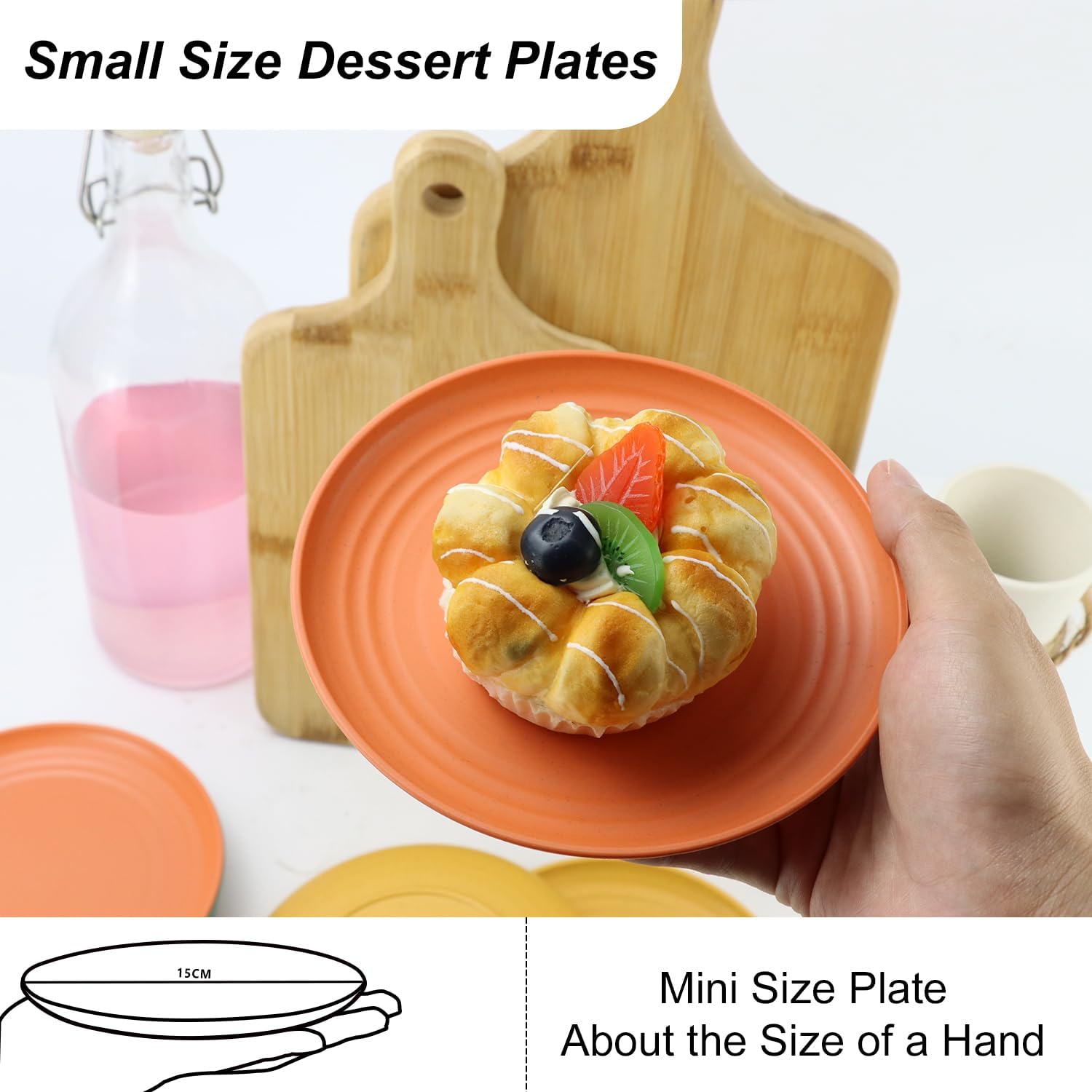 Detalle 2 de Homienly 5.7 Inch Mini Plates 🍽