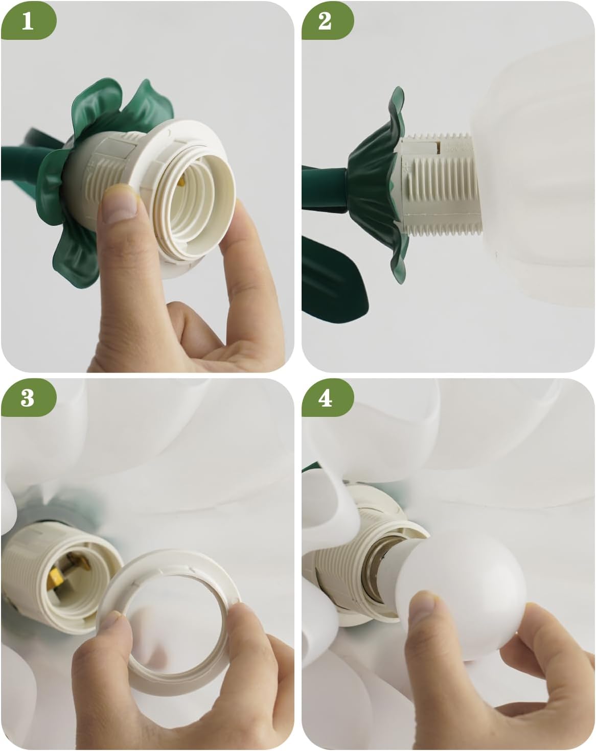 Thumbnail 5 de WERFOP Floral Table Lamp 3-Mode