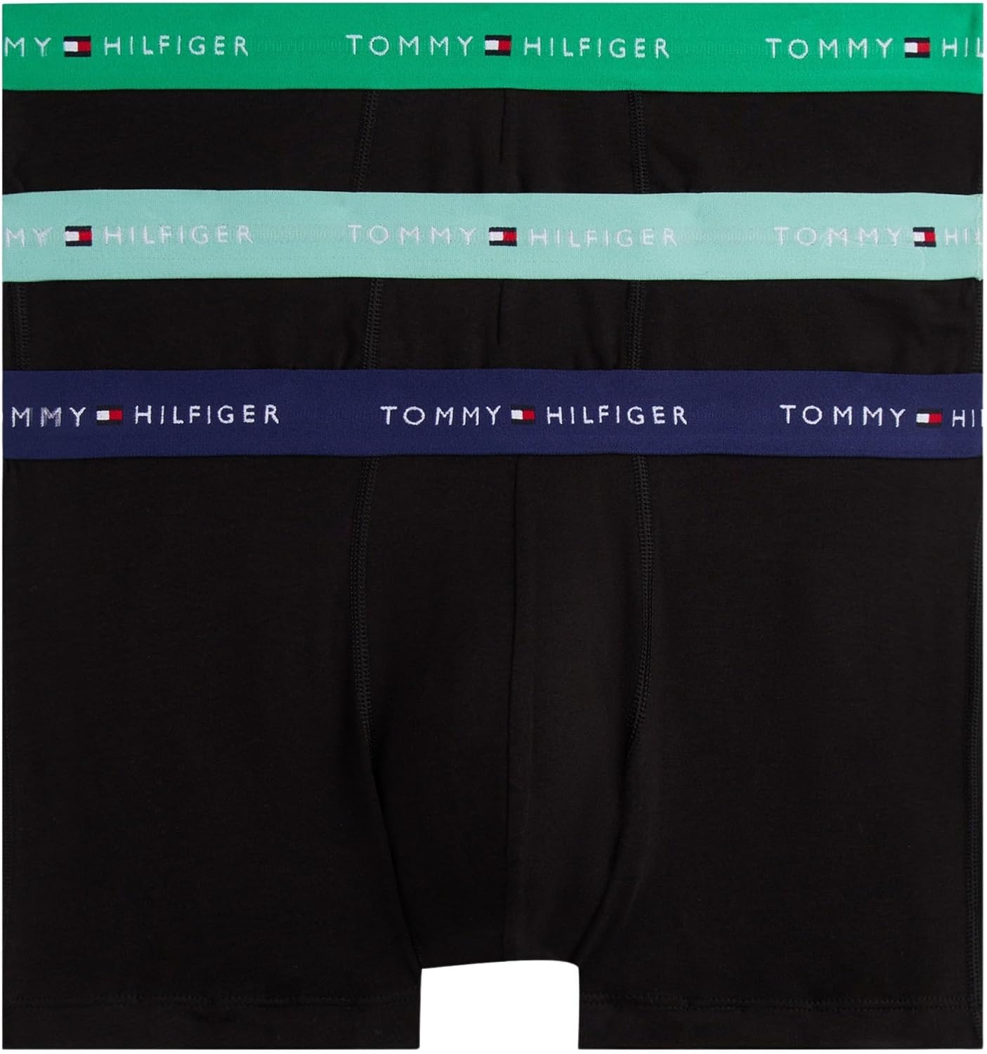 Thumbnail 2 de Tommy Hilfiger Herren 3er Pack Trunks mit Logo-Taillenbund