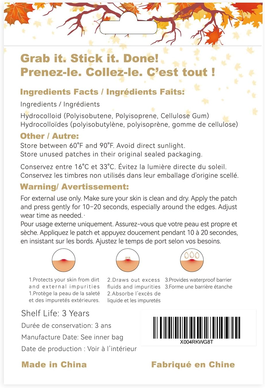 Thumbnail 6 de Jocanova Hydrocolloid Pimple Patches 369-count