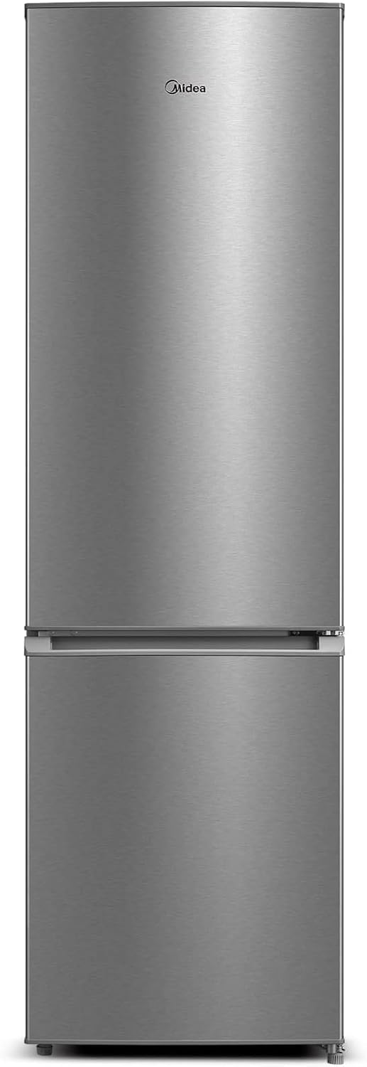 Detalle de Midea MERB276FGE02A 270L: Frigorifero Combinato Total No Frost con All-Around Cooling, Inox