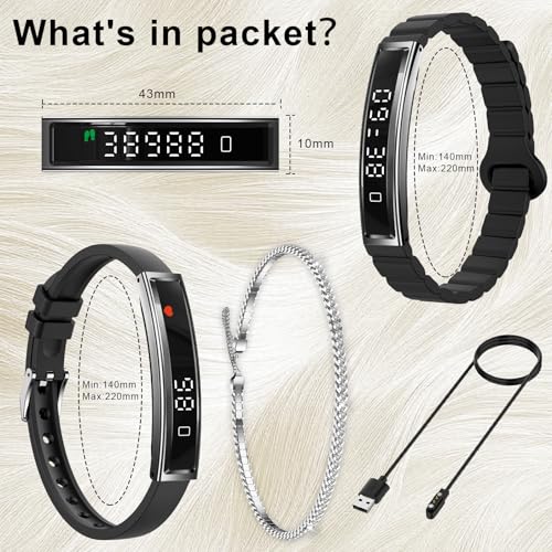 Thumbnail 7 de Efolen reloj inteligente ultraligero (16,5 g) para mujer y hombre: pulsera con monitor 24/7 de sueño, ritmo cardiaco y 12 deportes
