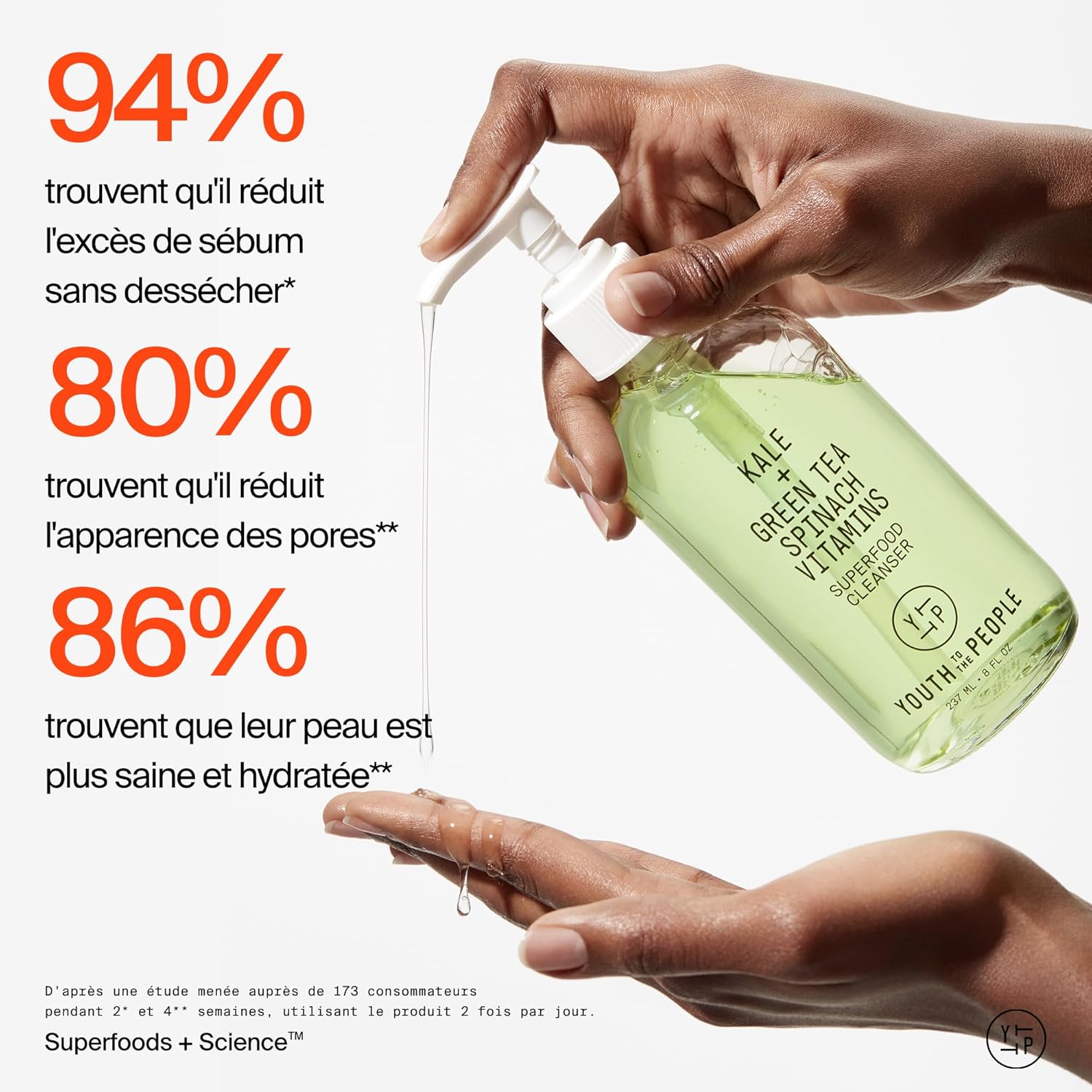 Thumbnail 5 de Youth To The People Superfood Cleanser – Nettoyant Visage pH équilibré au Kale, Thé Vert et Épinards
