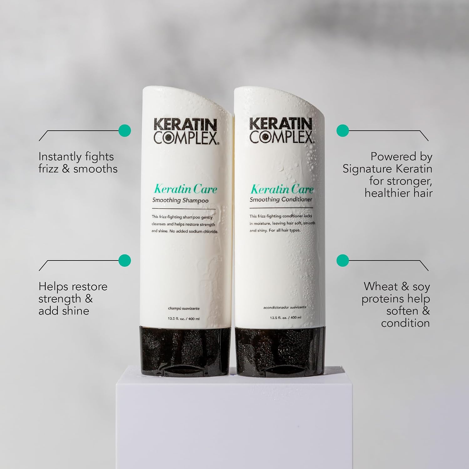 Detalle de Keratin Complex Keratin Care Smoothing Shampoo 13.5 fl oz