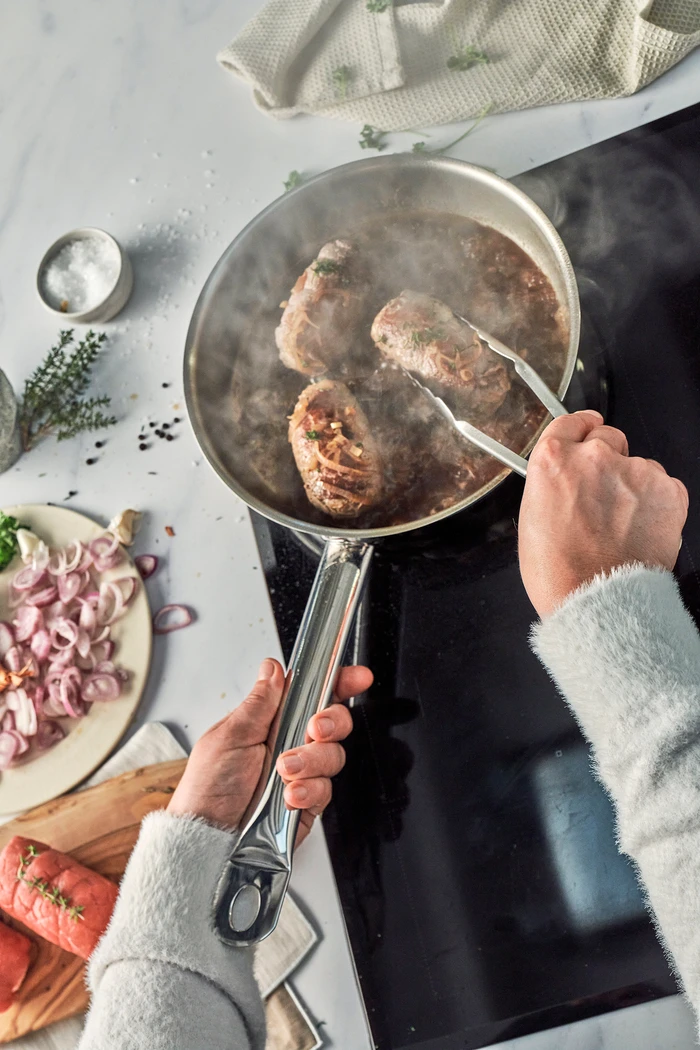 Thumbnail 1 de Demeyere Cosi 3 Edelstahl-Bratpfanne 28 cm