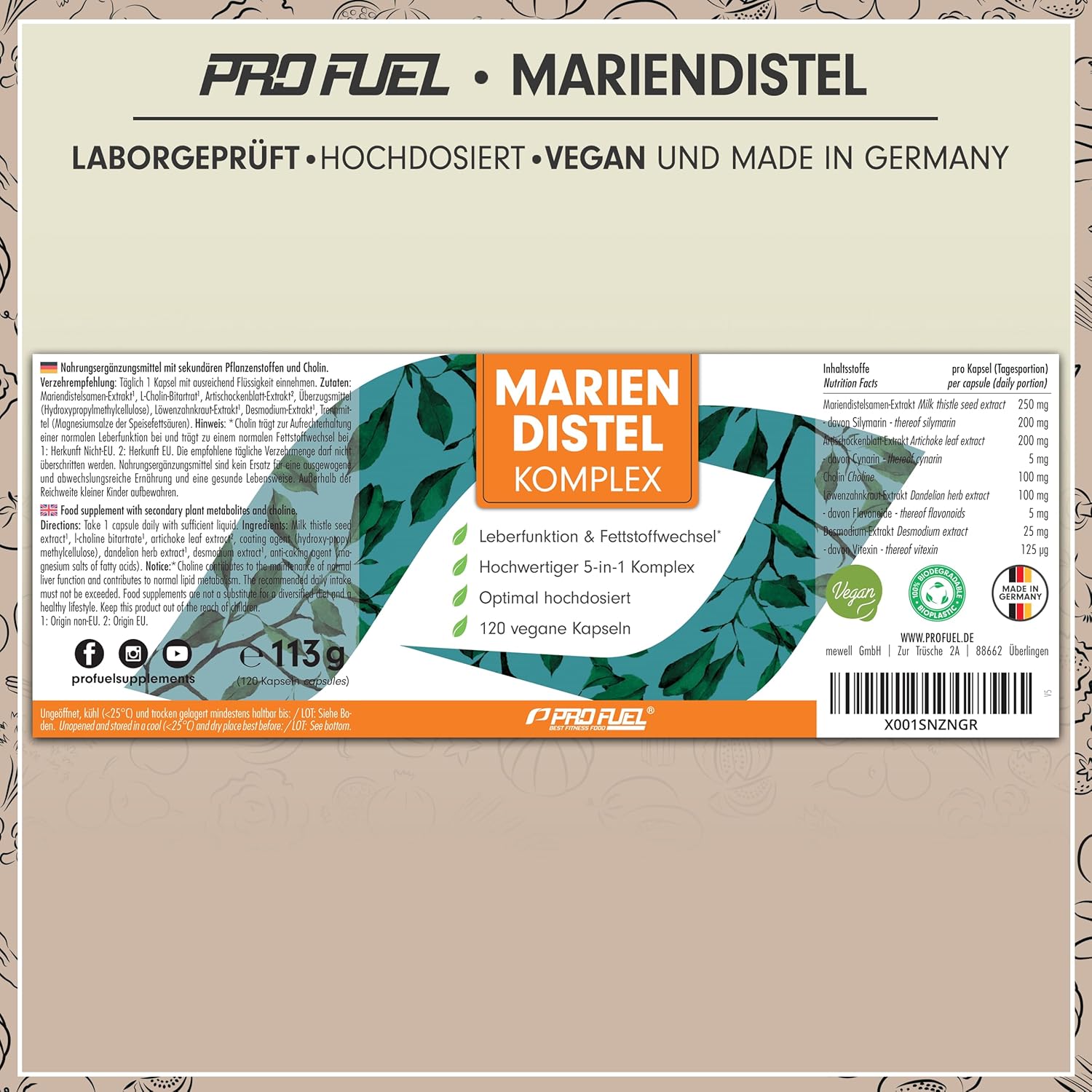 Thumbnail 5 de Mariendistel Kapseln hochdosiert 120x