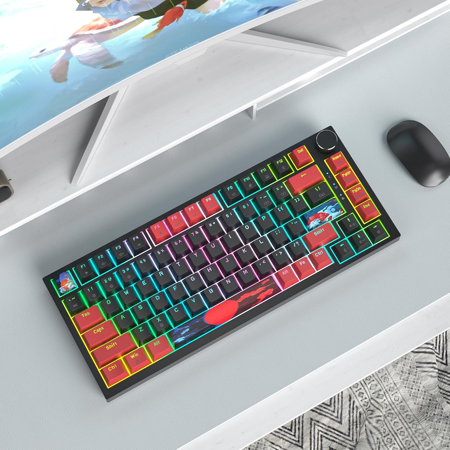 Detalle 2 de SbocKeeb dd2bf6d0-cdce-4851-be98-19d172fd1faa 75% Mechanical Keyboard, RGB