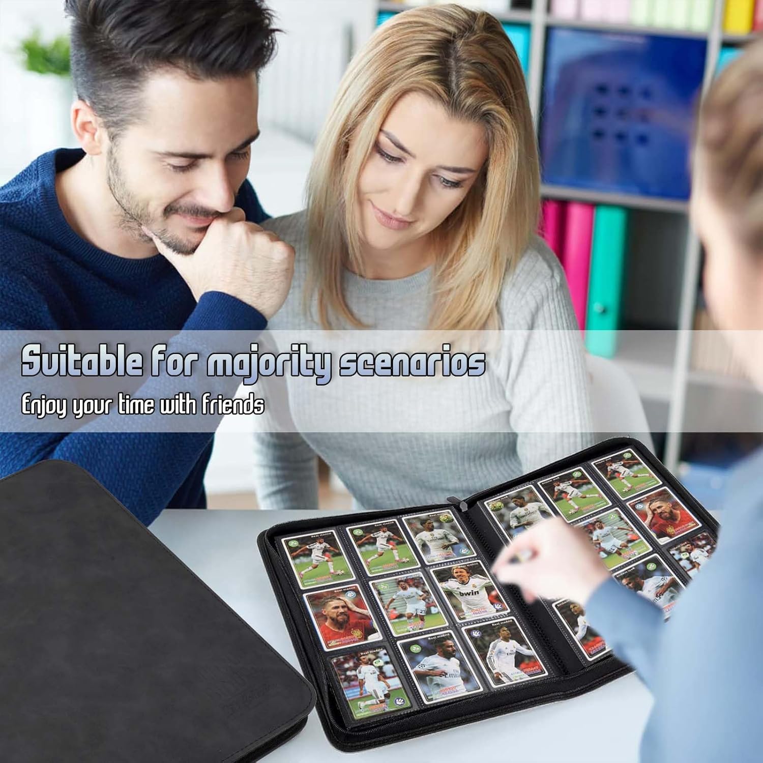 Thumbnail 6 de Premium Trading Card Binder 540-Pocket PU Album
