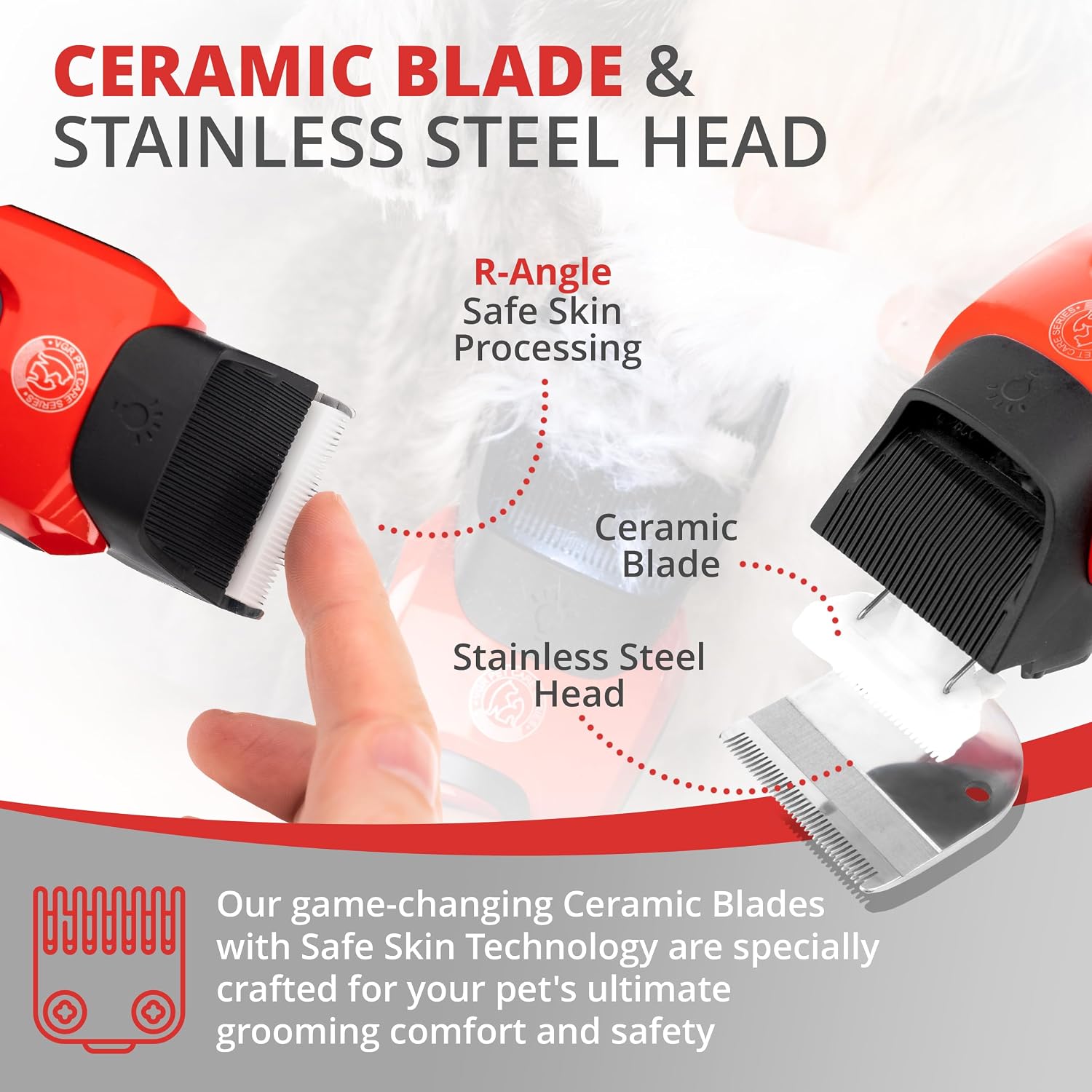 Thumbnail 2 de VGR Dog Clippers Cordless 180-min battery