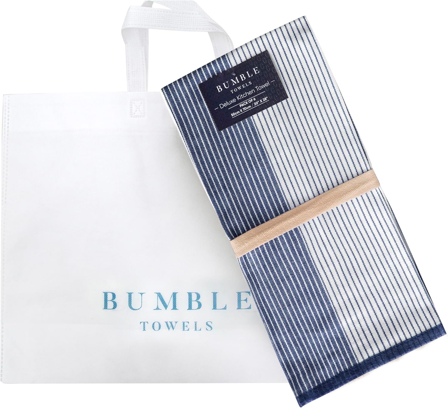 Thumbnail 4 de Bumble Towels Lot de 6 torchons XL 50 x 70 cm