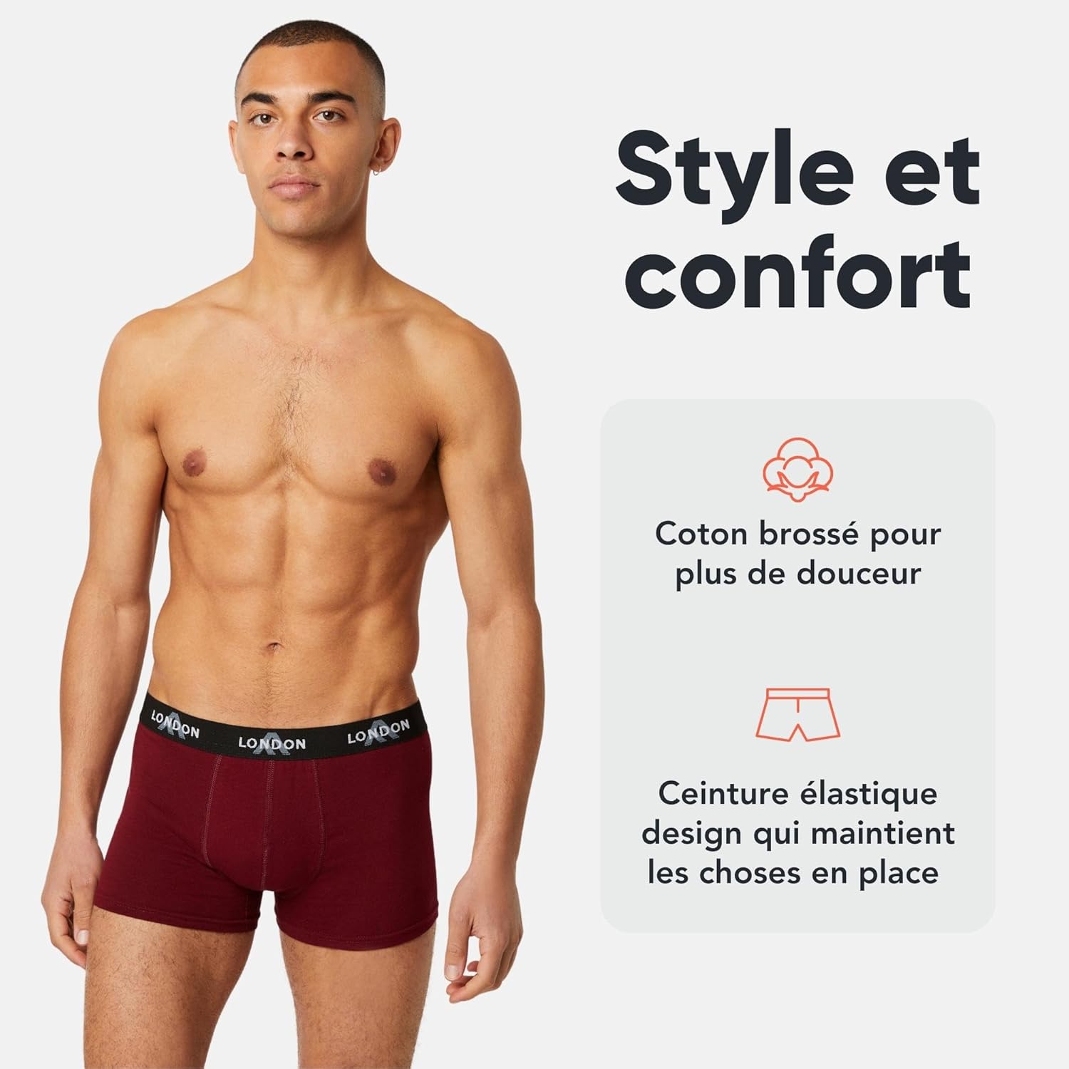 Detalle 2 de FM London Boxers lot 4