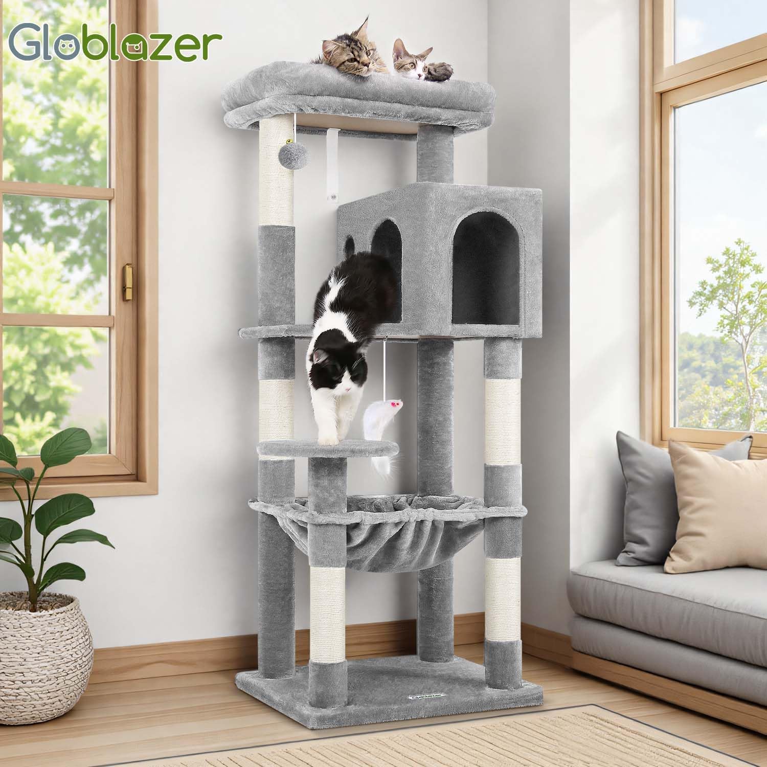 Thumbnail 6 de Globlazer Cat Tree, 53in