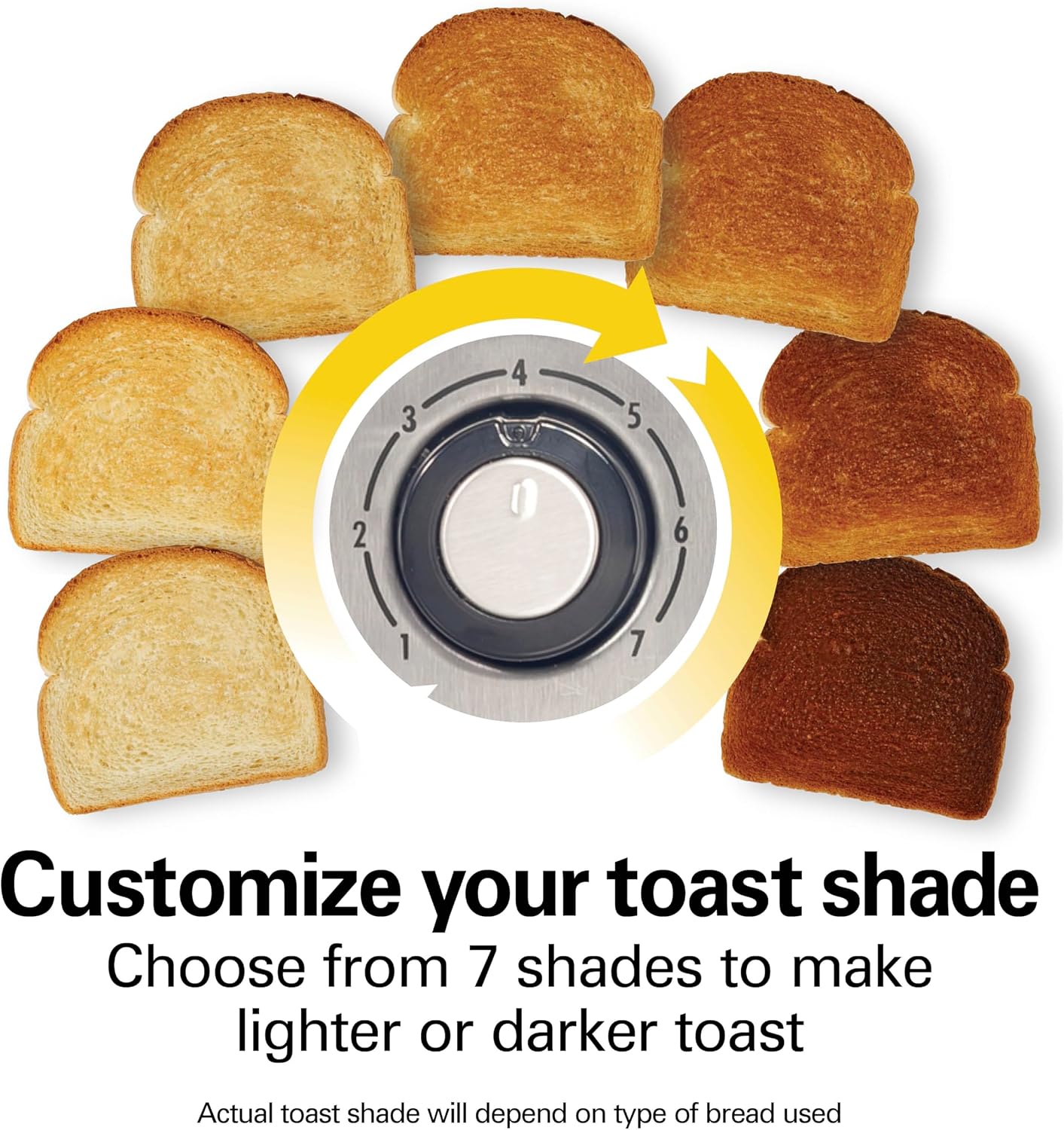 Thumbnail 2 de Hamilton Beach 2-Slice Extra Wide Toaster with 7 Levels 🍞