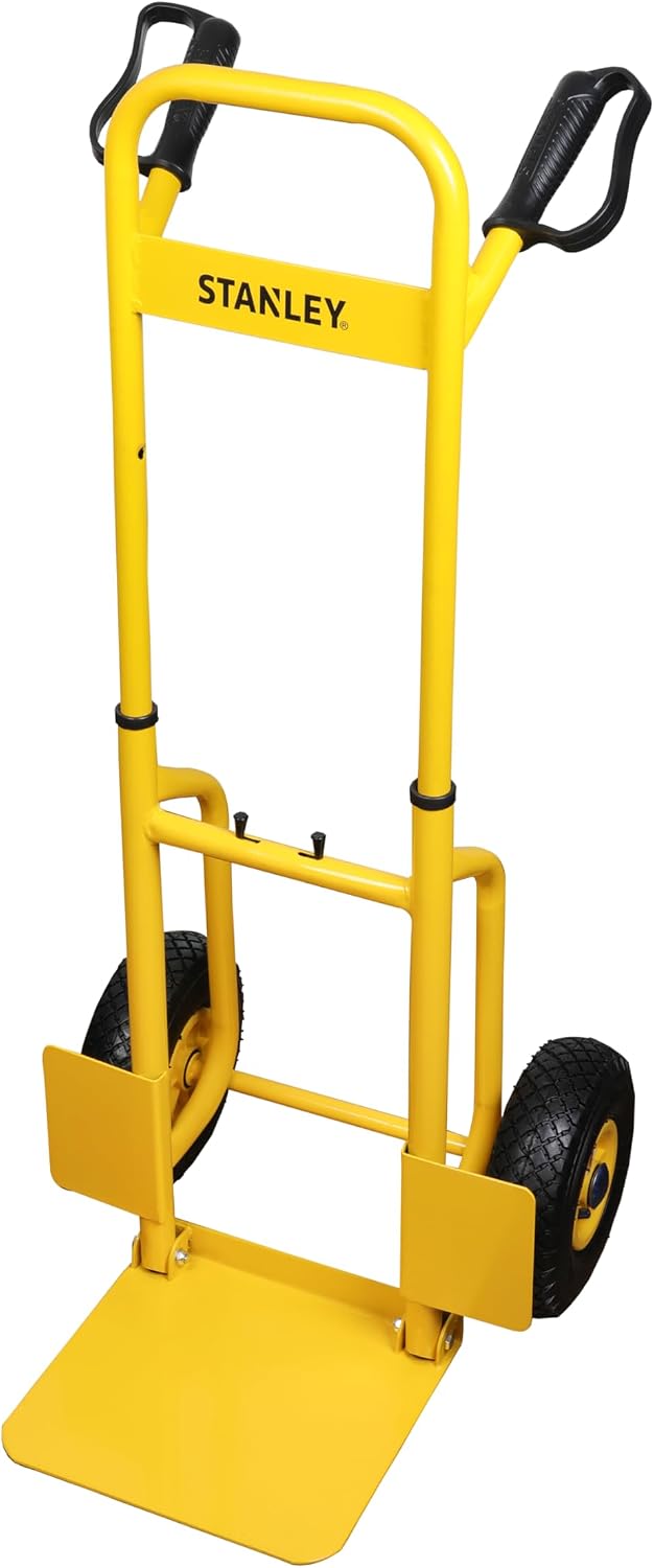 Detalle de Stanley SXWTD-FT520 wózek transportowy 120 kg, stalowy, koła pneumatyczne