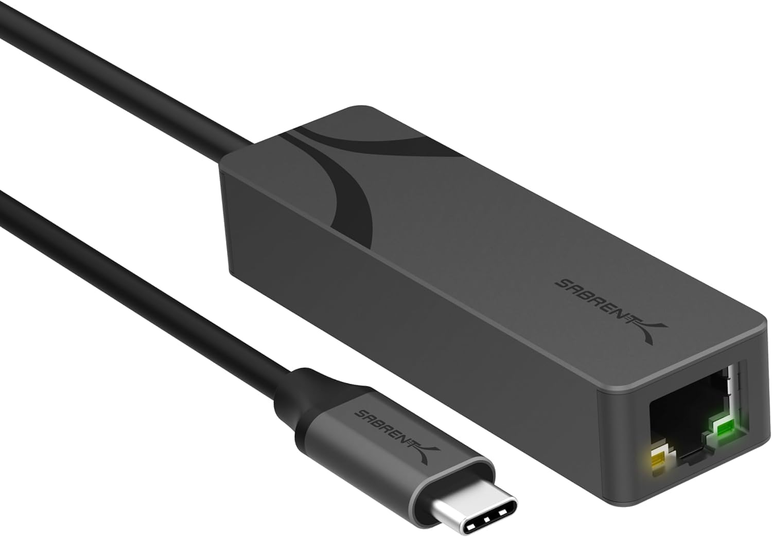 Detalle de SABRENT NT-C5GA 5Gbps USB-C Ethernet adapter 📡