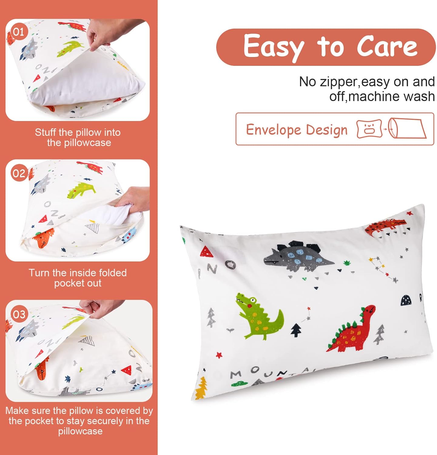 Thumbnail 2 de Vicloon Funda de Almohada 40 x 60 cm