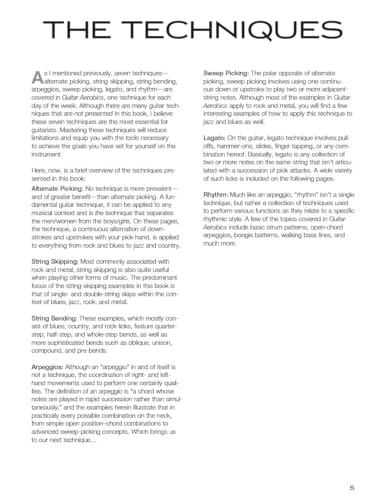 Detalle de Guitar Aerobics: 52 semanas de ejercicios diarios para desarrollar y mantener la técnica de guitarra — Hal Leonard