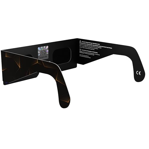 Thumbnail 7 de Absolute Eclipse Lunettes Eclipse Solaire 2026 – Pack Famille 6, Design Goldline