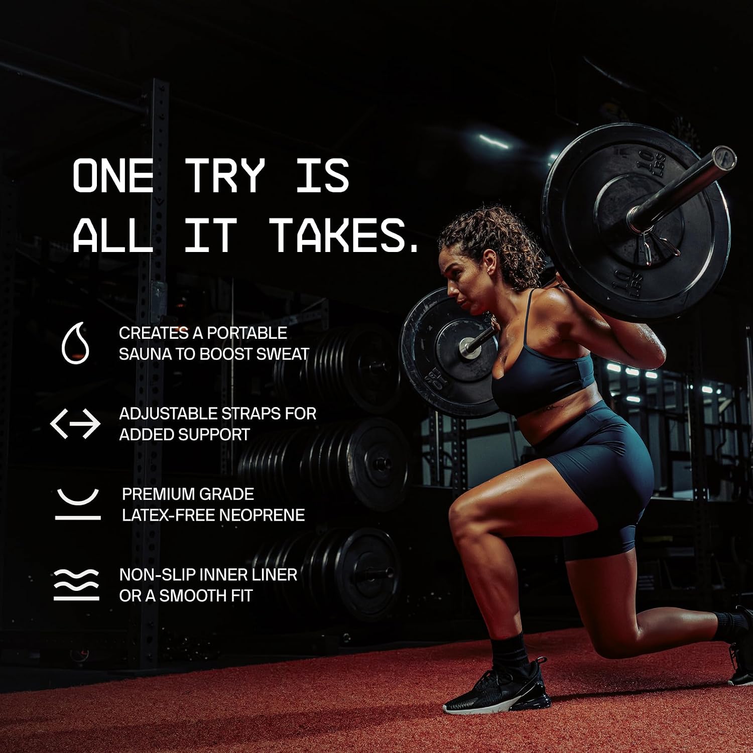 Thumbnail 3 de Sports Research Sweet Sweat Waist Trimmer