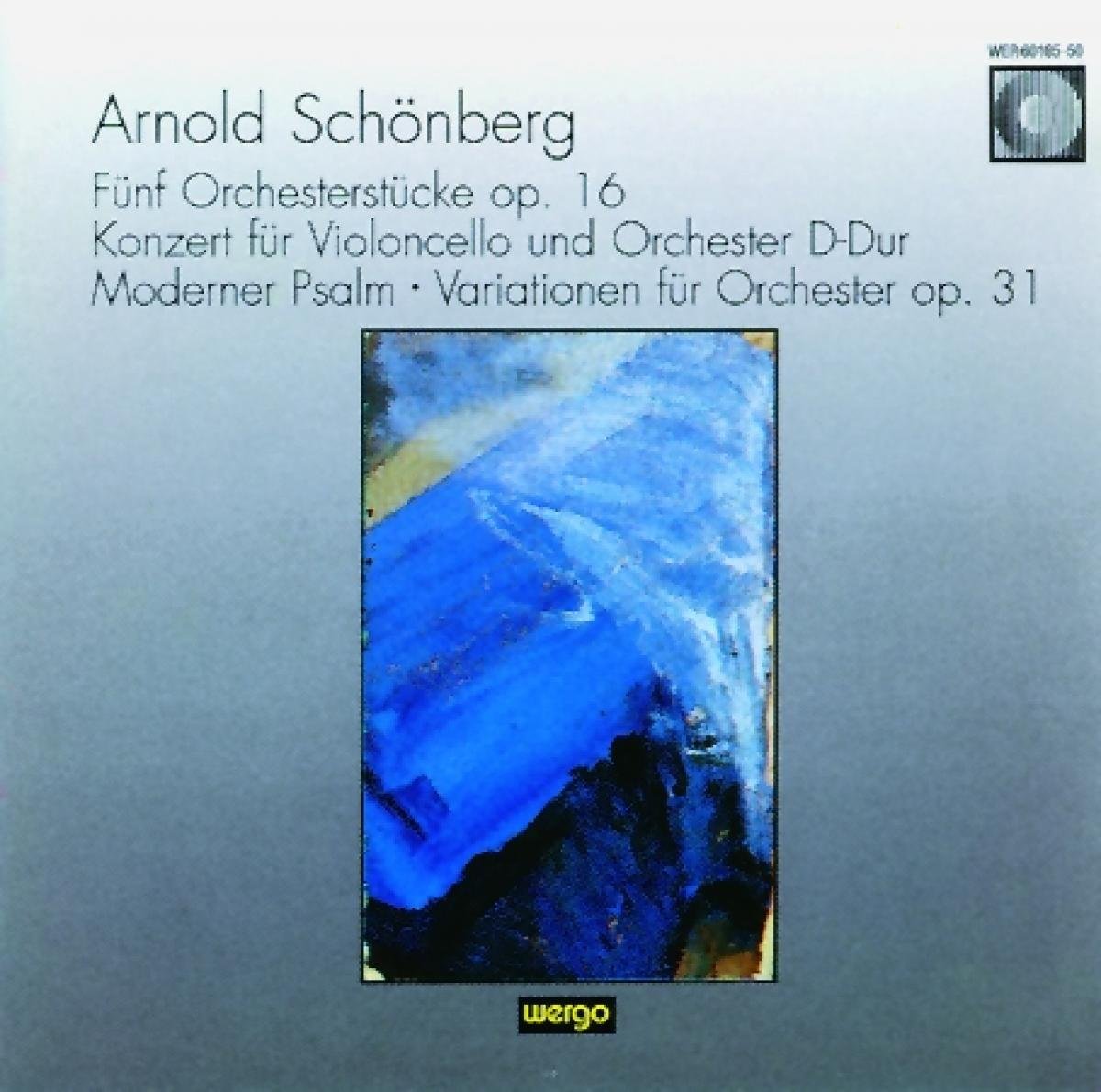 Detalle de Schoenberg: Cello Concerto, Variations for Orch. Audio CD