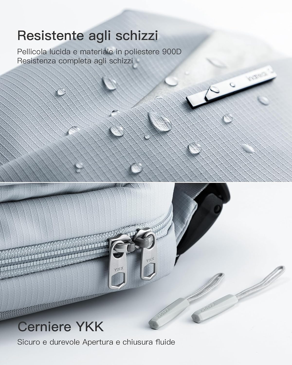 Thumbnail 2 de Inateck Sling Bag X – borsa a tracolla resistente agli spruzzi, multiuso con tasche organizzate