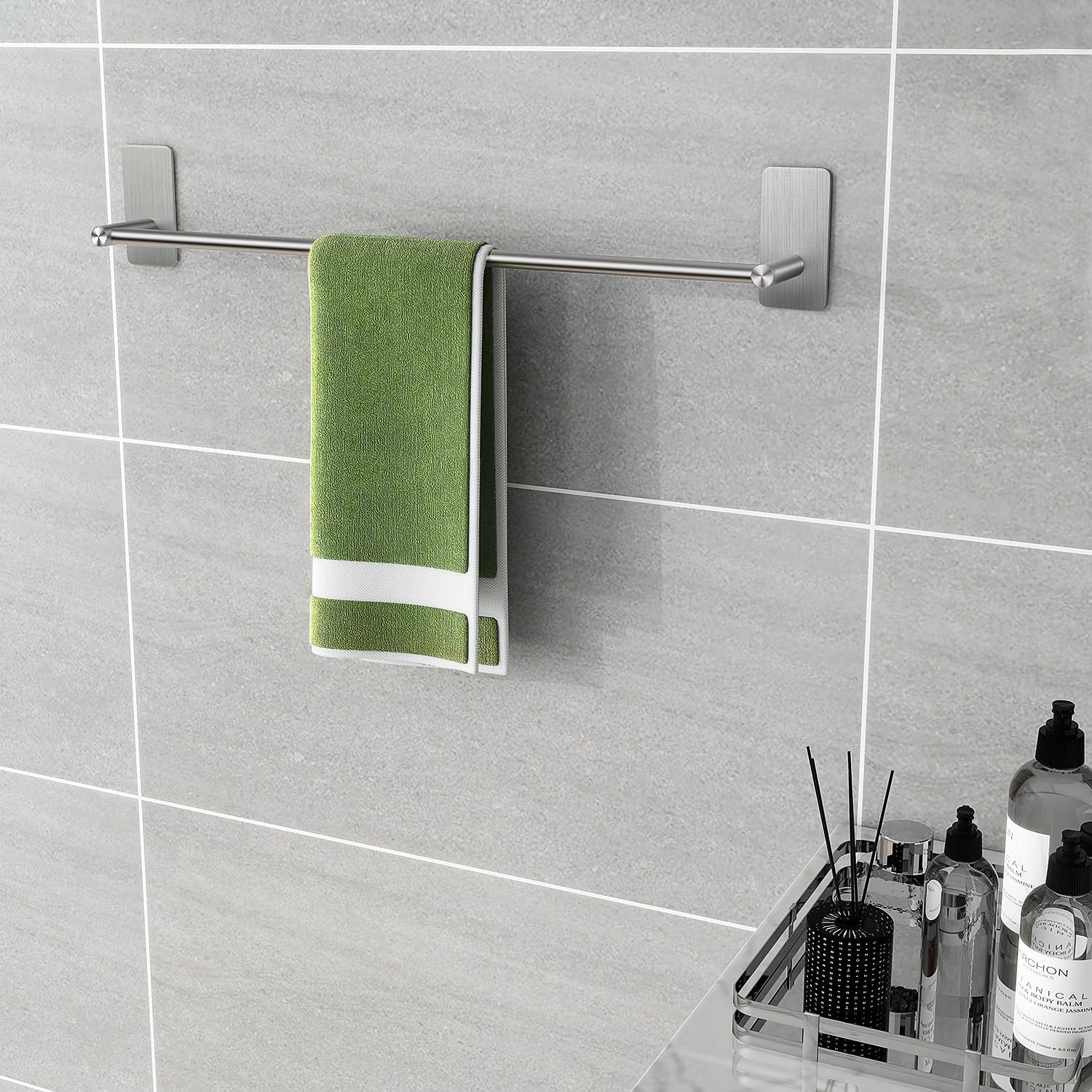 Thumbnail 1 de Stainless Steel Single Towel Rail 40 cm