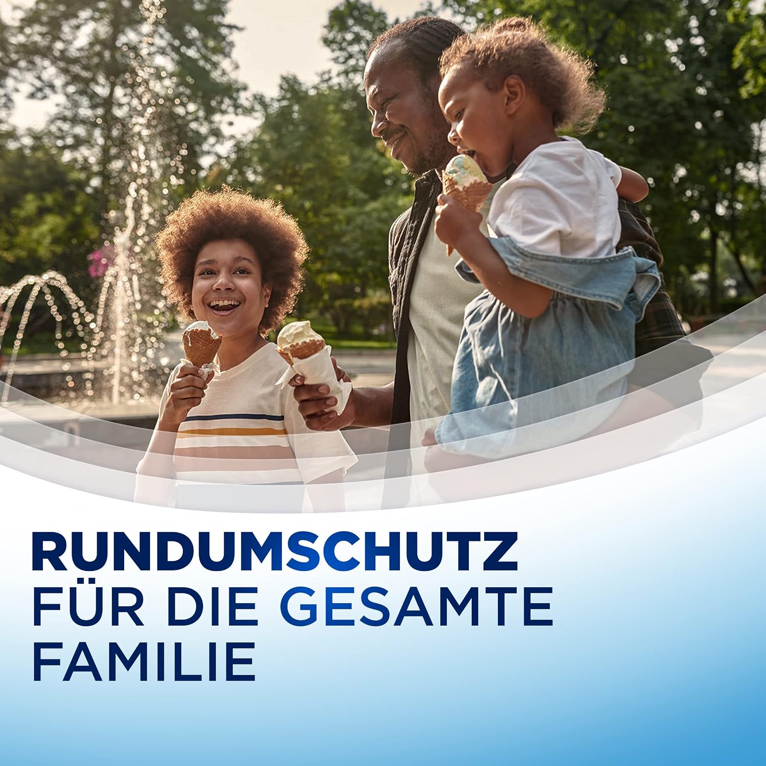 Detalle de Odol-med3 All in One Schutz Atemfrisch Zahnpasta 4 x 75 ml – Frischer Atem und umfassender Mundschutz