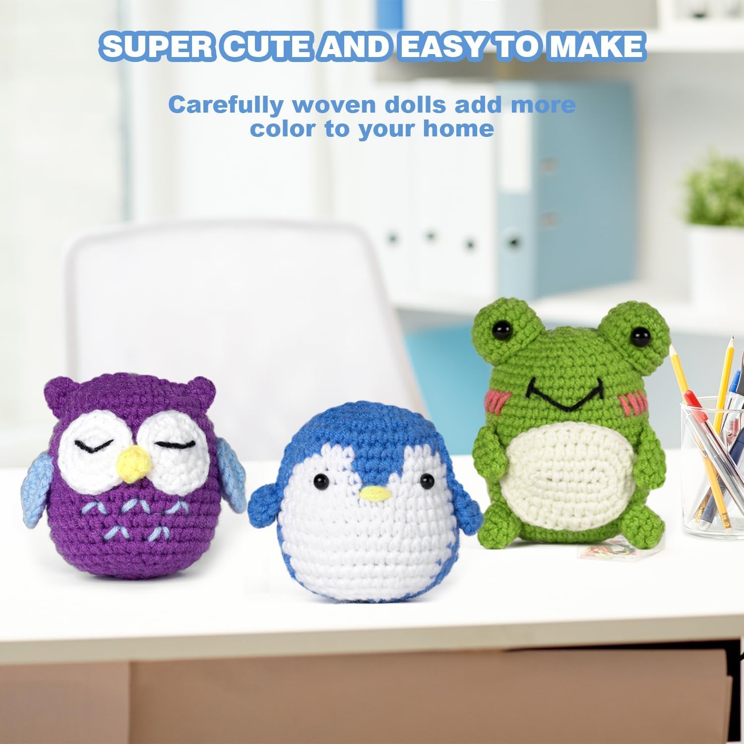 Thumbnail 4 de 7CDXD Häkelset für Anfänger – Komplettes DIY-Set mit Video-Tutorial