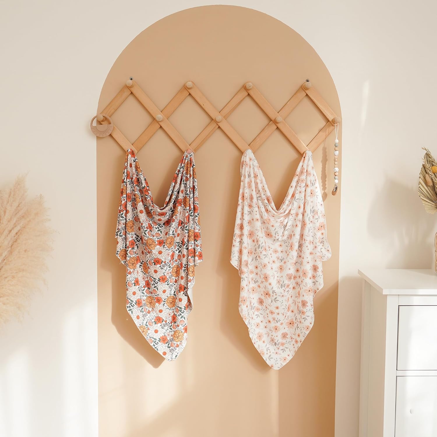 Thumbnail 4 de Konssy Newborn Swaddle Blanket Set 30" x 30