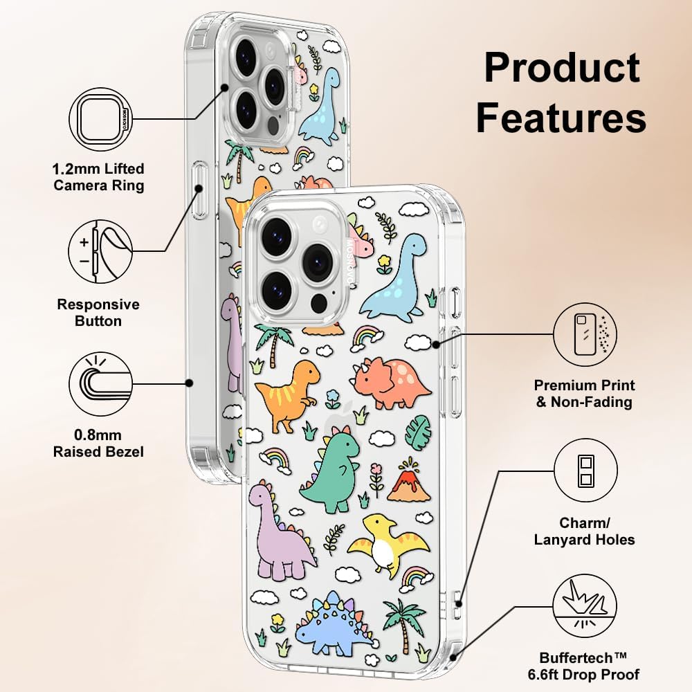 Thumbnail 5 de MOSNOVO iPhone 13 Pro Max Case with Buffertech shock protection and clear TPU bumper