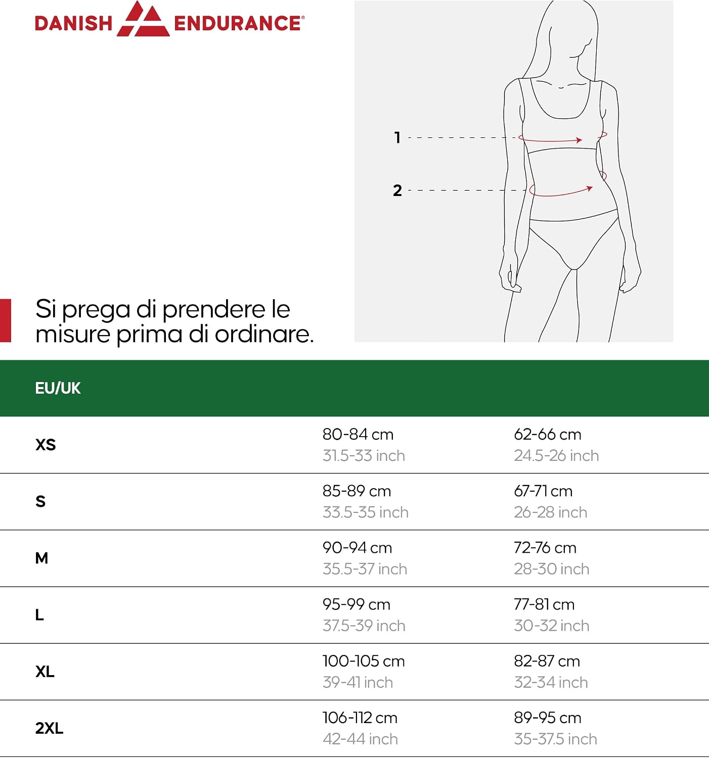 Detalle 2 de Danish Endurance 2 canotte intima donna senza cuciture in fibra di bambù