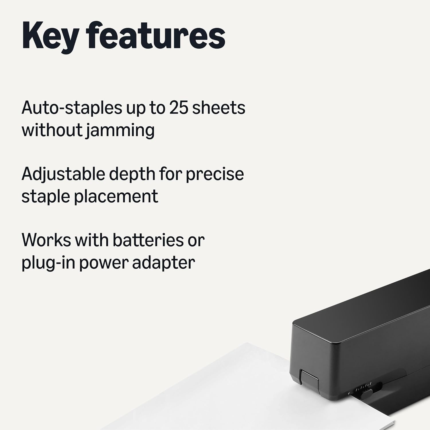Thumbnail 1 de Amazon Basics Electric Automatic Stapler for Desk