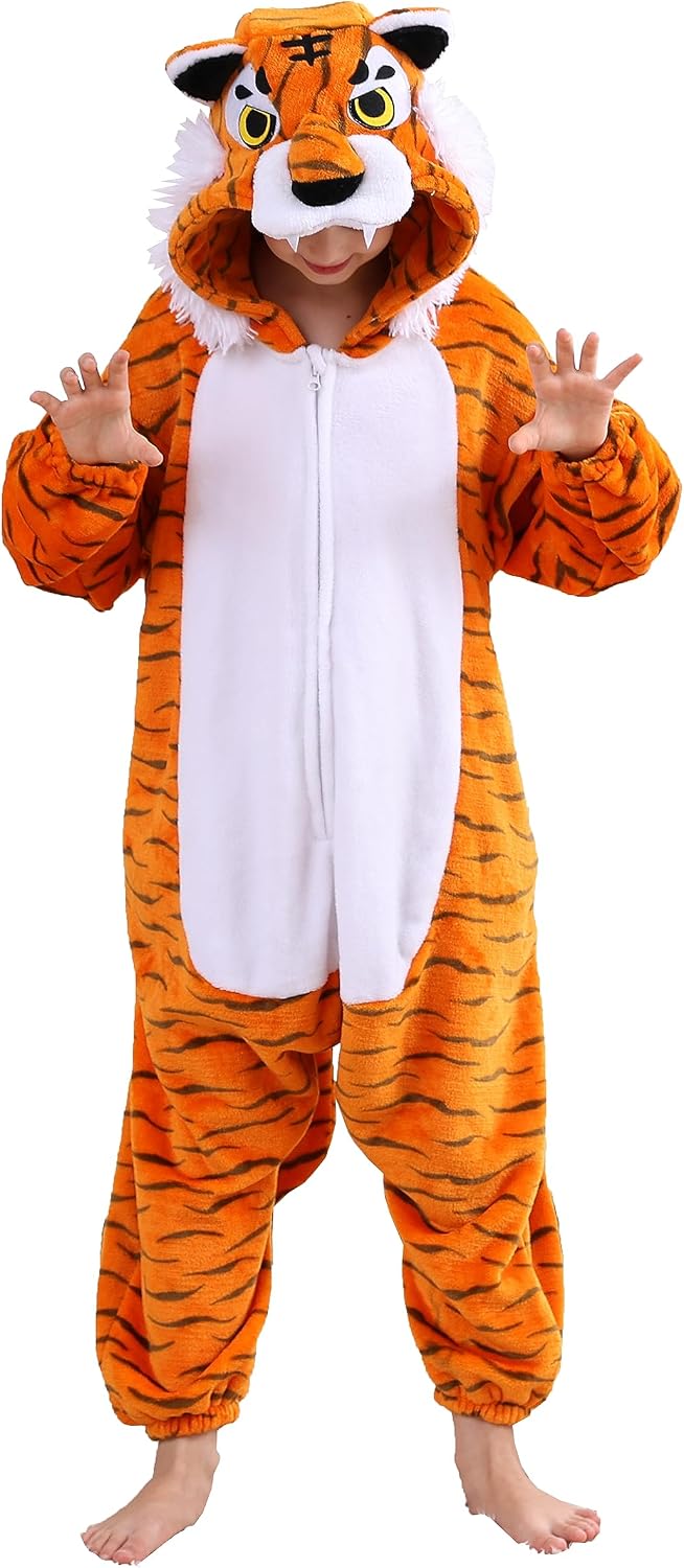 Detalle de ATOZ Kids Animal Onesie Pajamas, Zip-Front Halloween and Christmas Costume