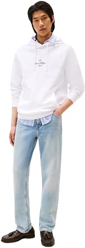 Thumbnail 2 de Tommy Hilfiger Hoodie Flag Script con capucha, talla L
