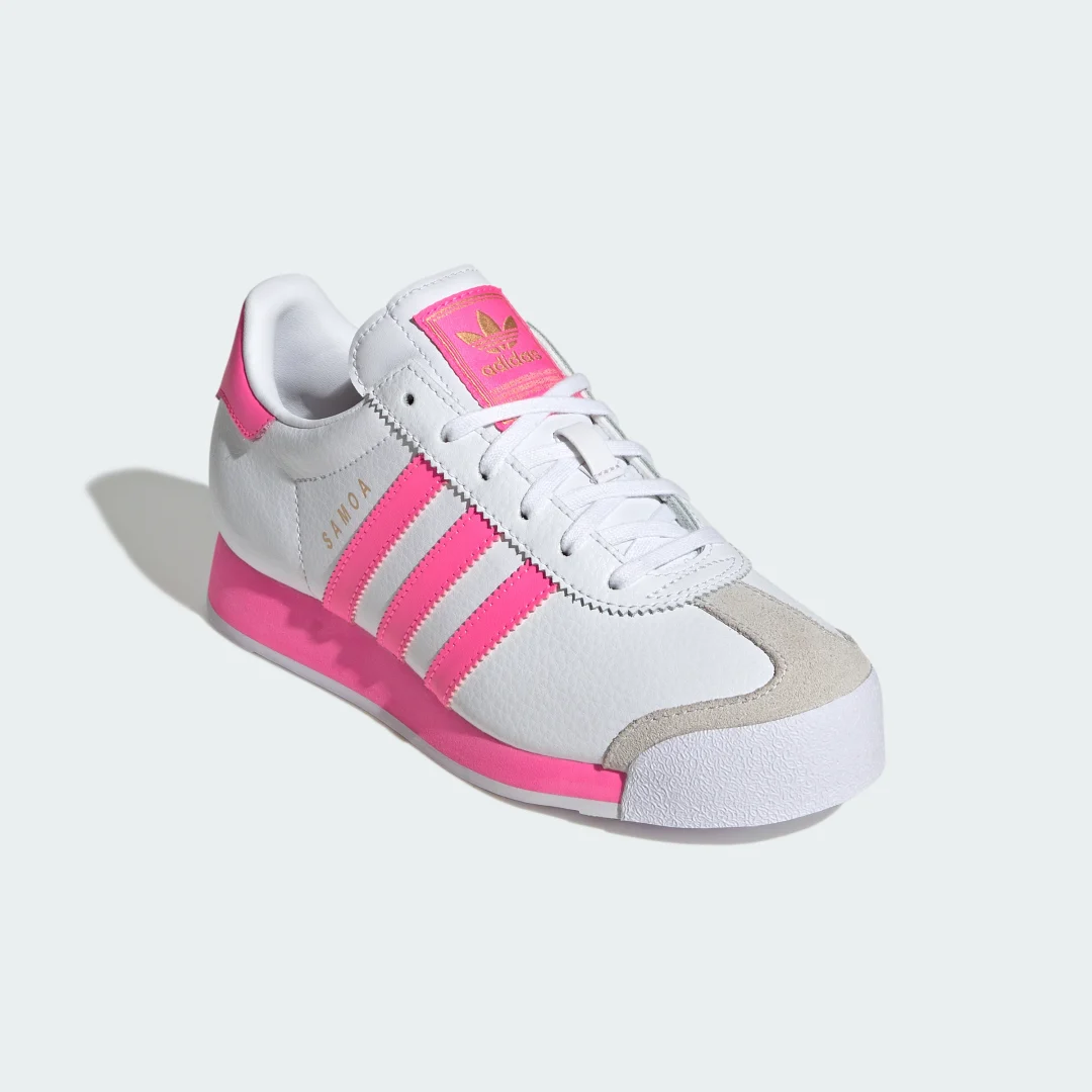 Detalle 2 de Zapatilla Samoa de Adidas (Blanco) – estilo clásico para uso diario