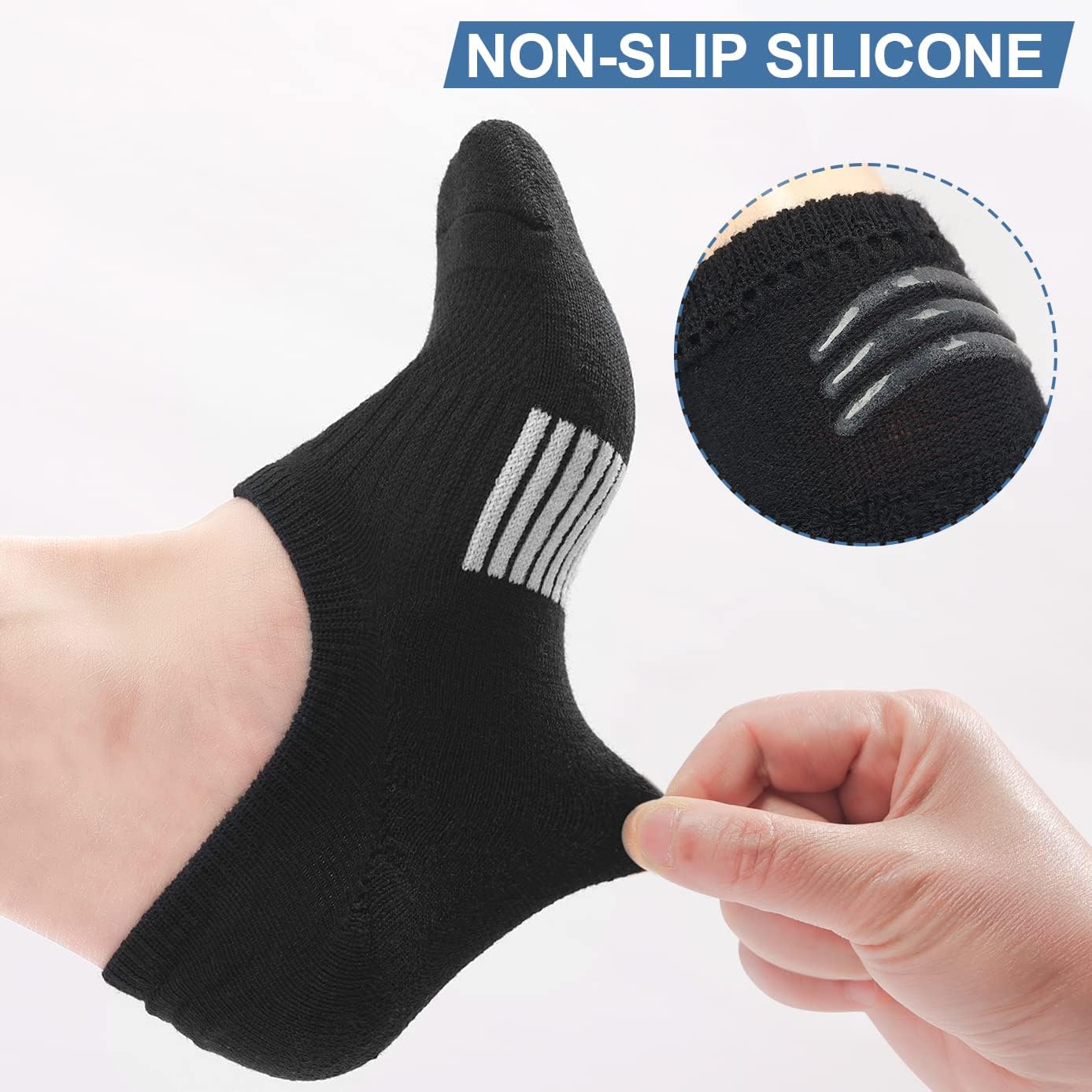 Thumbnail 4 de Toes Home No Show Cushioned Socks for Women
